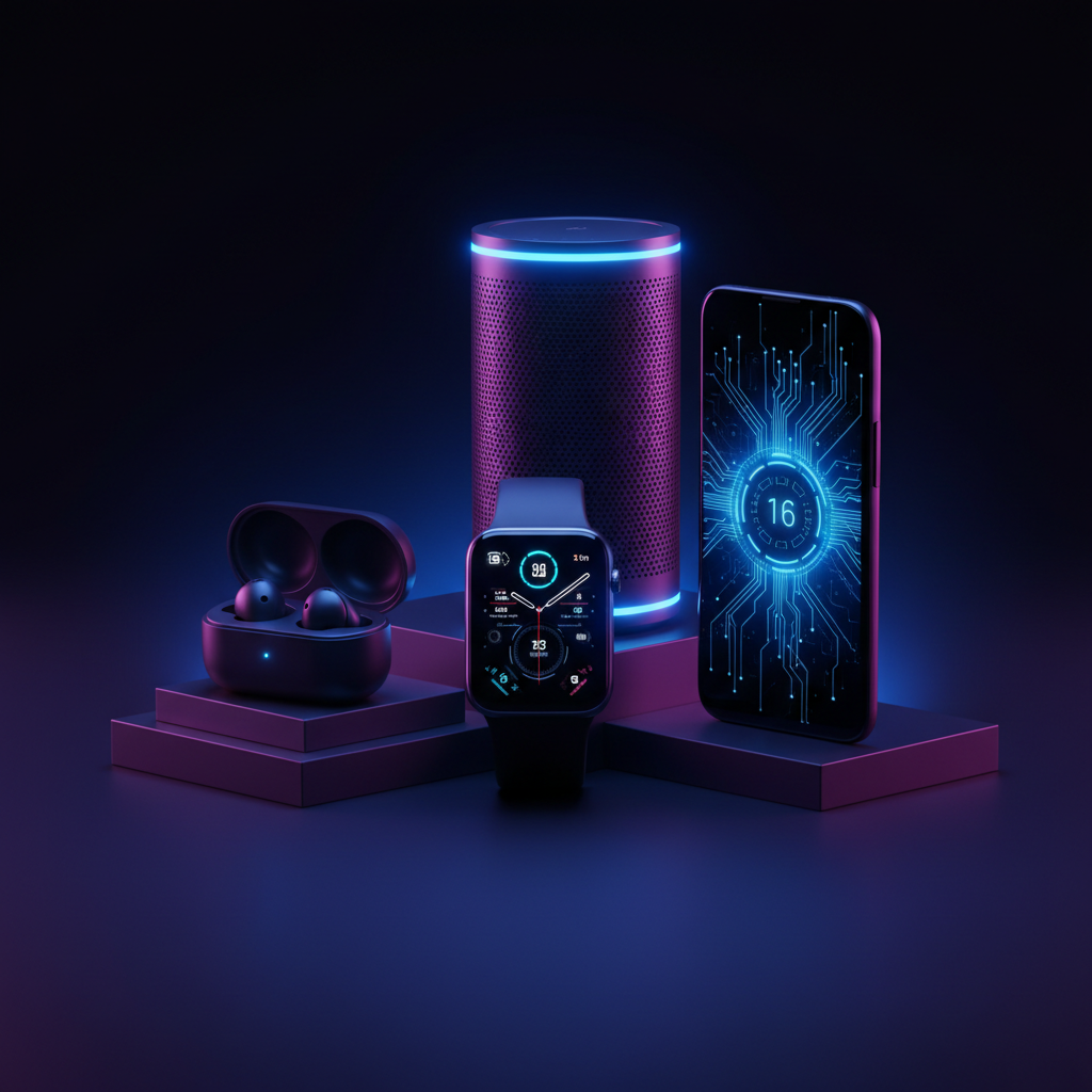 Smart Gadgets Dark Neon