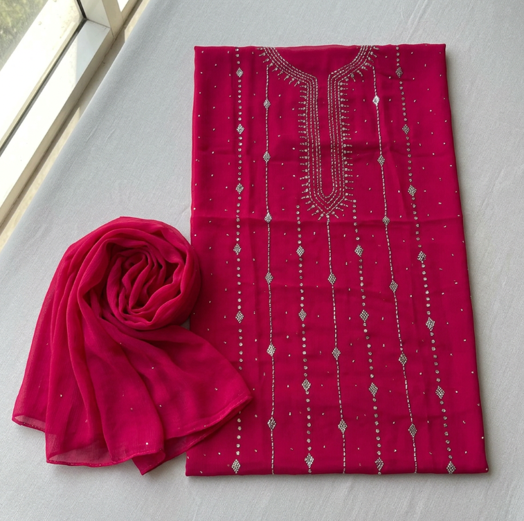 Unstiched 2Pcs