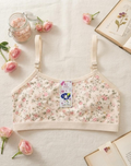 Summer Stuff Soft Printed Cotton Lawn Teenagers Bra – Beige