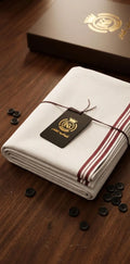 White Khaddar Men Suit Fabric 3.5m
