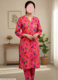 Stylish 2 Pcs Women's Unstitched Printed Suit