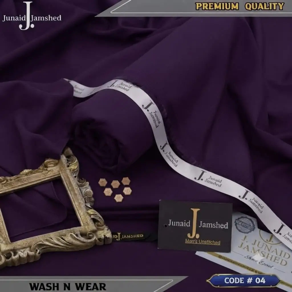 Men’s Unstitched Wash And Wear Plain Suit