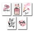 Set of 5 Premium Wall Art Photo Tiles – Modern Home Decor Sets 8x11