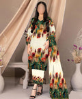 Women's 3-Piece Silk Tulip Garden Suit Set Multicolor