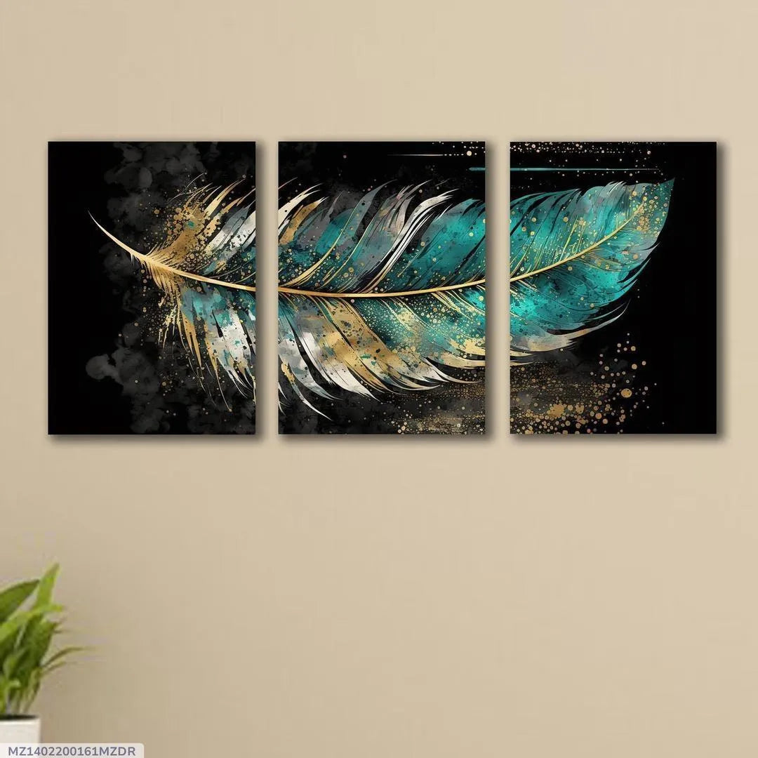 8x11 Inch Feather Photo Wall Art Set