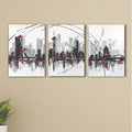 Set of 3 Premium Wall Art Photo Tiles – Modern Home Decor Sets 8x11