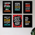 Set of 6 Premium Wall Art Photo Tiles – Modern Home Decor Sets 8 X 11