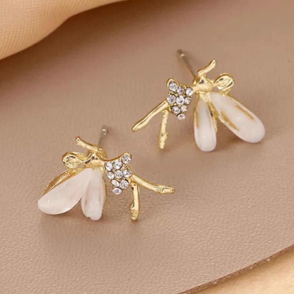Korean-Style Fairy Stud Earrings - Jewelry Product Designed For Styling And Daily Outfit Routine - Silver