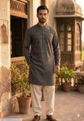 Men's Unstitched Khaddar Plain Kurta