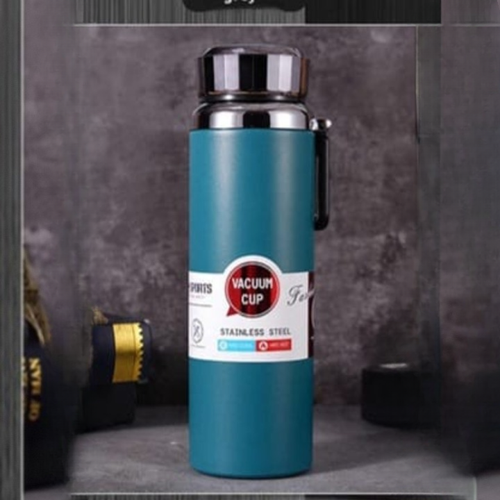 Elegant 1000ml Thermal Stainless Steel Bottle – Vacuum Insulated Leakproof Water Bottle | Random Color