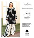 3 Pcs Women's Unstitched Embroidered Suit