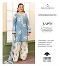 3 Pcs Women's Unstitched Embroidered Suit