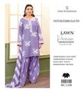 3 Pcs Women's Unstitched Embroidered Suit