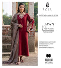 3 Pcs Women's Unstitched Embroidered Suit
