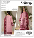 3 Pcs Women's Unstitched Digital Print Suit