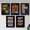 Set of 5 Premium Wall Art Photo Tiles – Modern Home Decor Sets 8x11