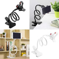 360° Flexible Gooseneck Mobile Phone Holder Clip Stand | Adjustable Desk & Bed Smartphone Mount