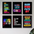 Set of 6 Premium Wall Art Photo Tiles – Modern Home Decor Sets 8x11
