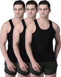 Pack of 3 Men's Cotton Banyan Vest – Soft, Breathable & Comfortable Daily Wear Undershirts for Men (Size Medium)