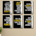 Set of 6 Premium Wall Art Photo Tiles – Modern Home Decor Sets 8x11