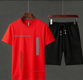 HY Boutique Men's Summer shirt & Shorts Tracksuit Set – Lightweight & Comfortable Casual Wear (Size Medium)