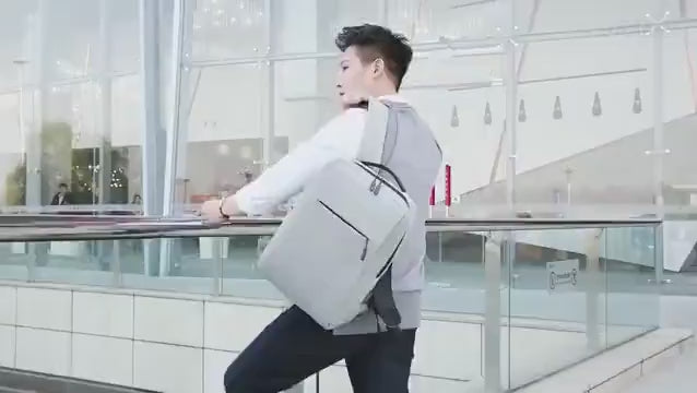 New Stylish Best Quality Laptop Bag With USB Charging | Black