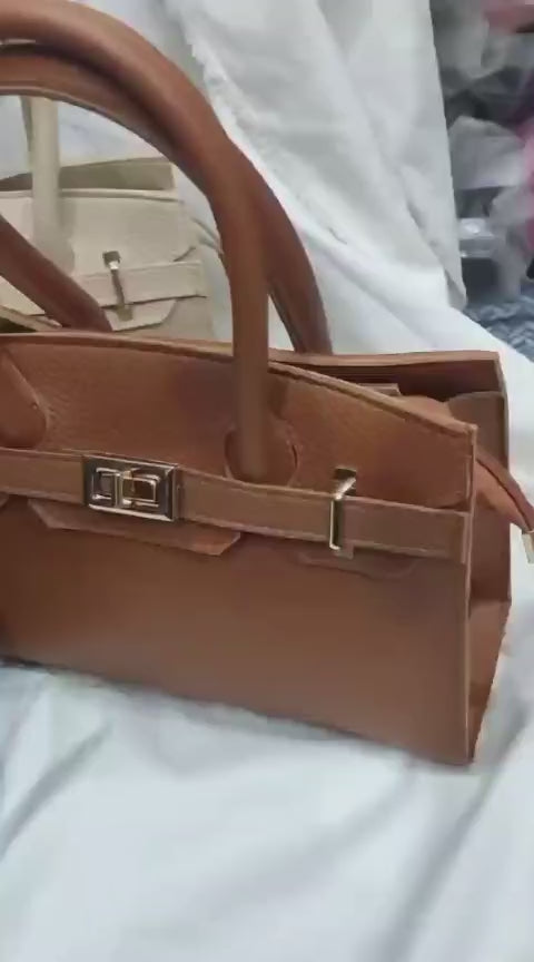 Stylish Shoulder Bag For Girls Premium Fashion Handbag With Belt Elegant Design | Pink