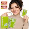 Gegemoon 3D Teeth Whitening Strips | Professional 7-Day Whitening Kit | Enamel Safe Whitening Strips | Deep Stain Removal | Mint Flavor | 7 Pairs